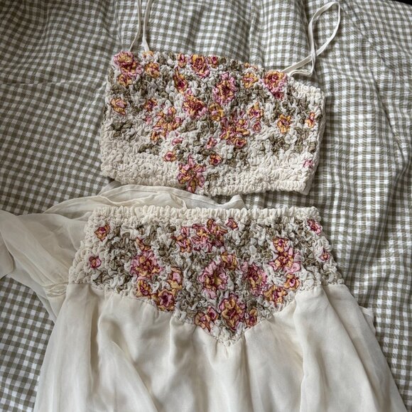 Free People Augusta Floral skirt set - Picture 3 of 3